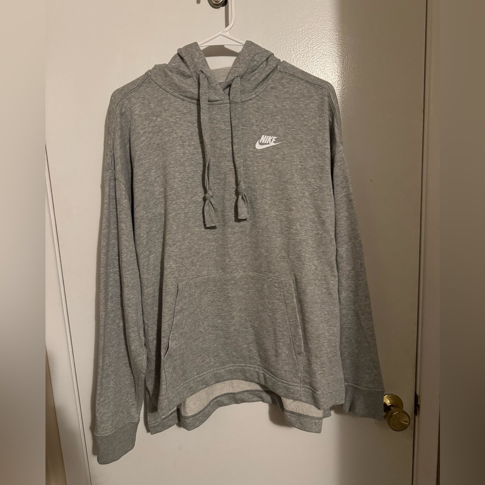 Nike Gray Sweatshirt Pullover Hoodie